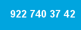 922 740 37 42 922 740 37 42